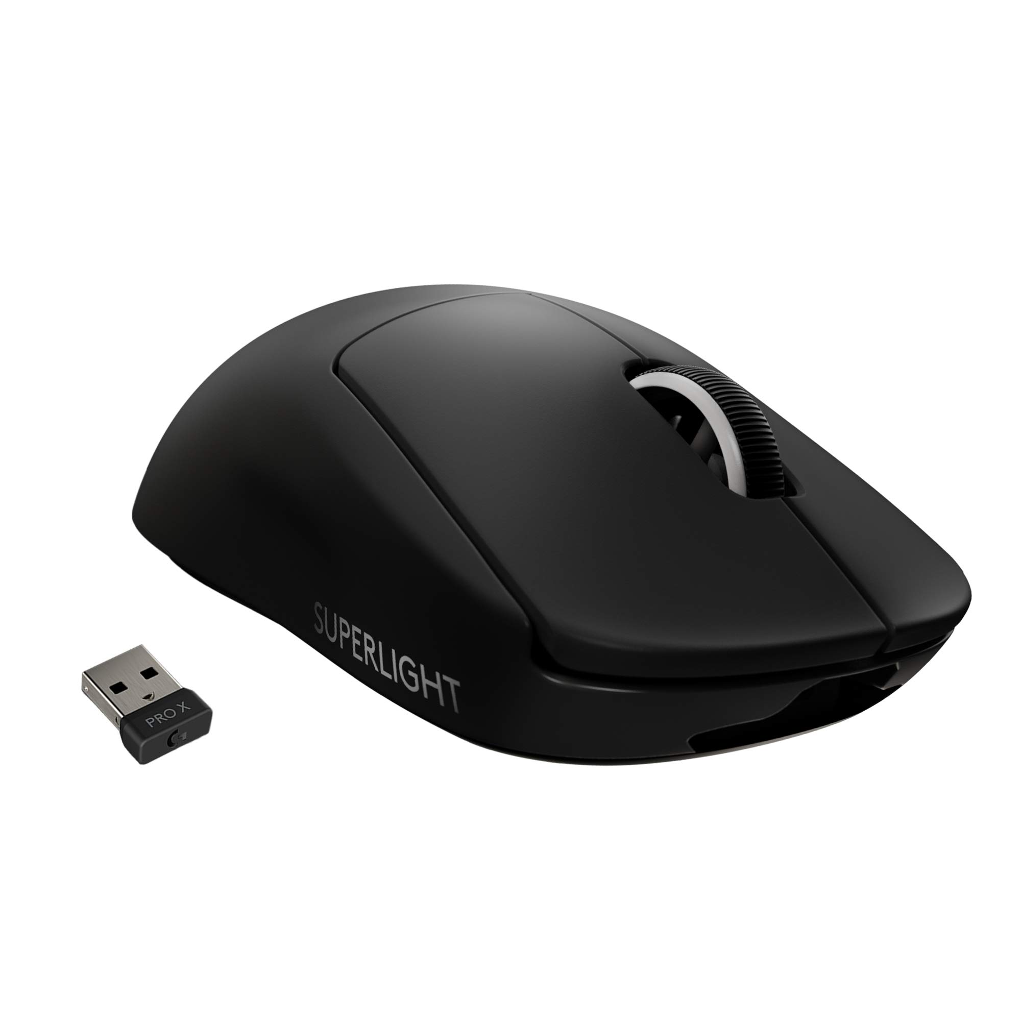 mouse gaming inalámbrico logitech g pro x superlight – ultraligero 63g, sensor hero 25k, lightspeed, negro
